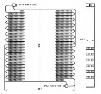 Конденсатор, кондиционер NRF 35469