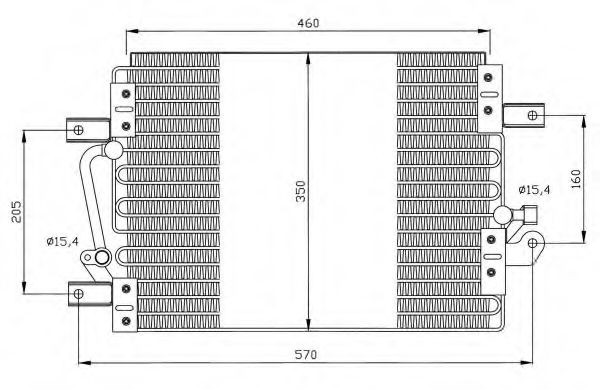 Конденсатор, кондиционер NRF 35506