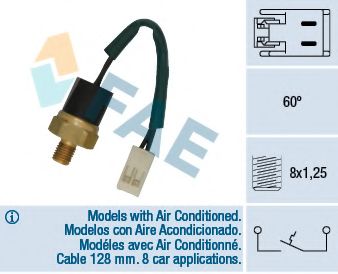 термовыключатель, сигнальная лампа охлаждающей жидкости FAE 35855