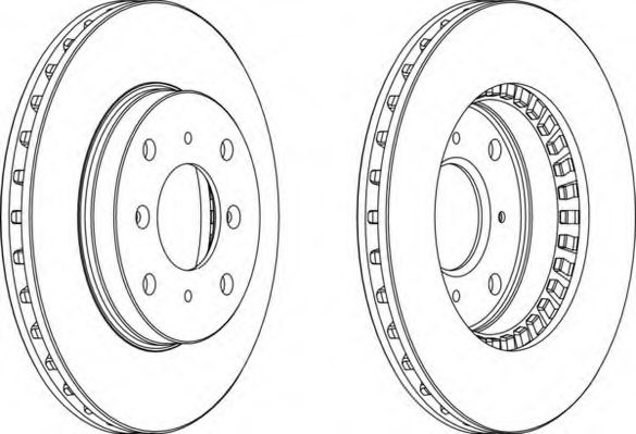 Тормозной диск NECTO WN1018