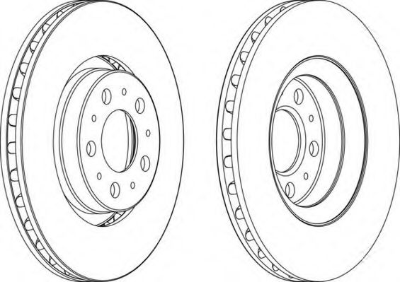 Тормозной диск NECTO WN1090