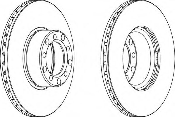 Тормозной диск NECTO WN319