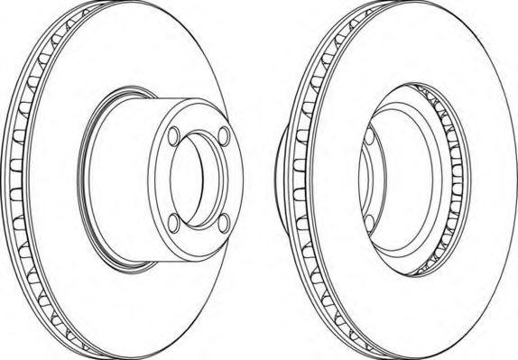 Тормозной диск NECTO WN437