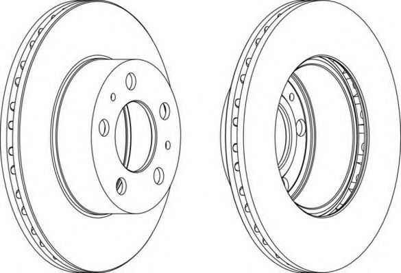 Тормозной диск NECTO WN351