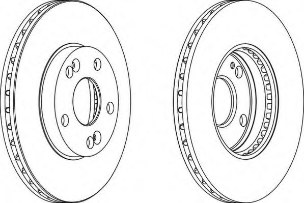 Тормозной диск NECTO WN1248