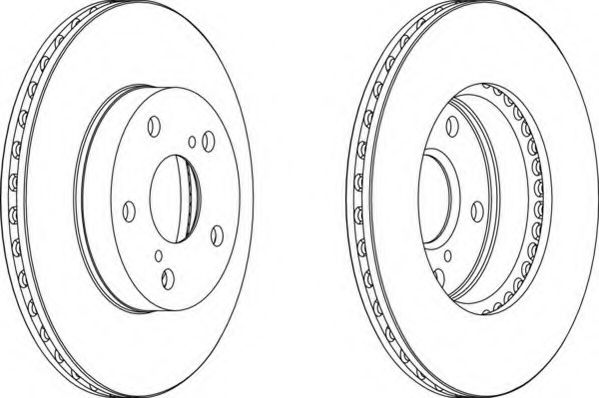 Тормозной диск NECTO WN809