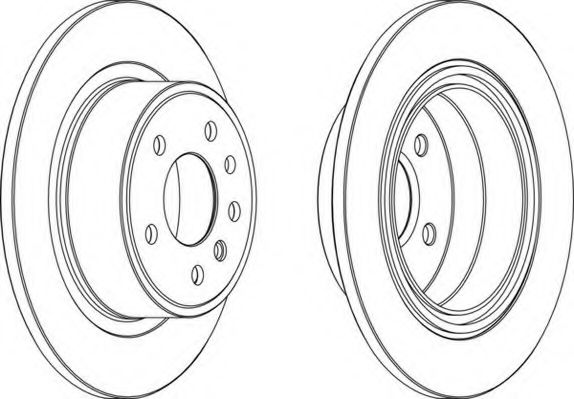 Тормозной диск NECTO WN795