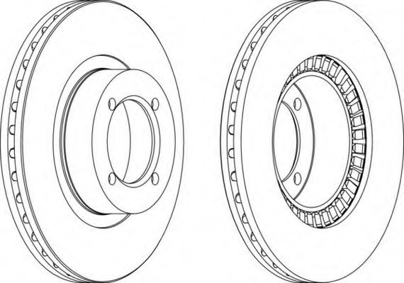 Тормозной диск HP (ZEBRA) 55139