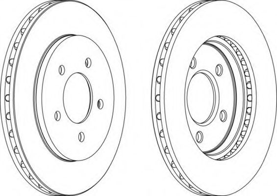 Тормозной диск NECTO WN945