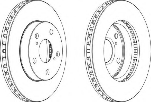 Тормозной диск NECTO WN912