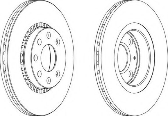 Тормозной диск NECTO WN536