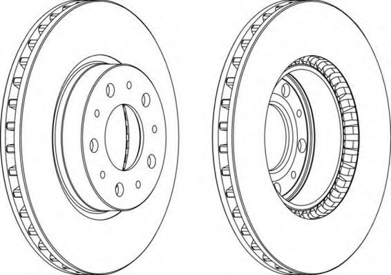 Тормозной диск NECTO WN511