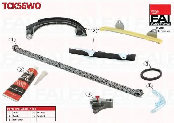 Комплект цели привода распредвала FAI AutoParts TCK56WO