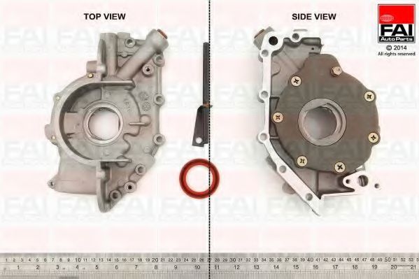 Масляный насос FAI AutoParts OP127