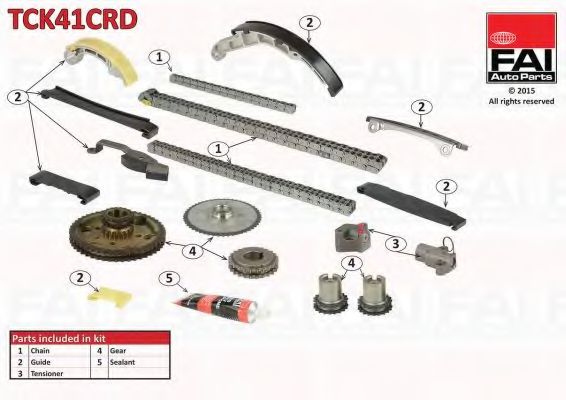 Комплект цели привода распредвала FAI AutoParts TCK41CRD