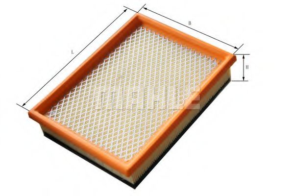 Воздушный фильтр MAHLE ORIGINAL LX 2012