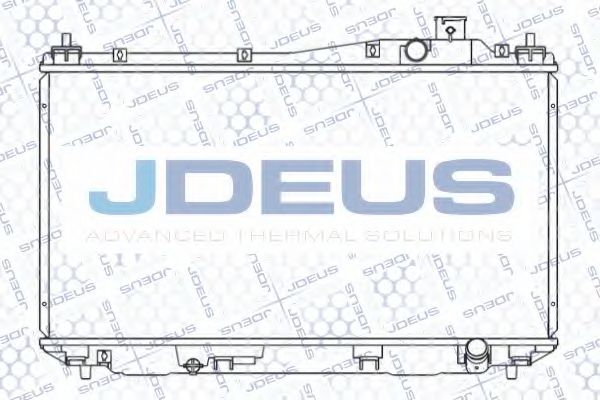 Радиатор, охлаждение двигателя JDEUS 013M24