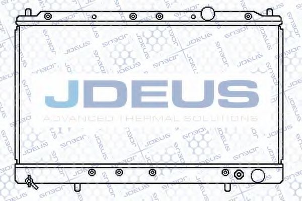 Радиатор, охлаждение двигателя JDEUS 018M25