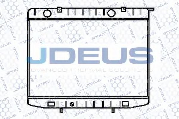 Радиатор, охлаждение двигателя JDEUS 020M22