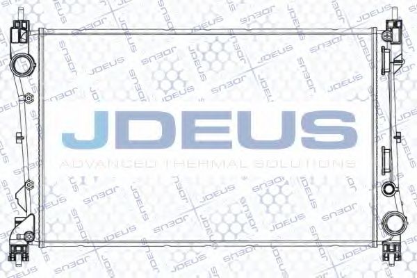 Радиатор, охлаждение двигателя JDEUS RA0111320