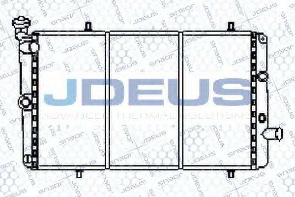 Радиатор, охлаждение двигателя JDEUS 021E27