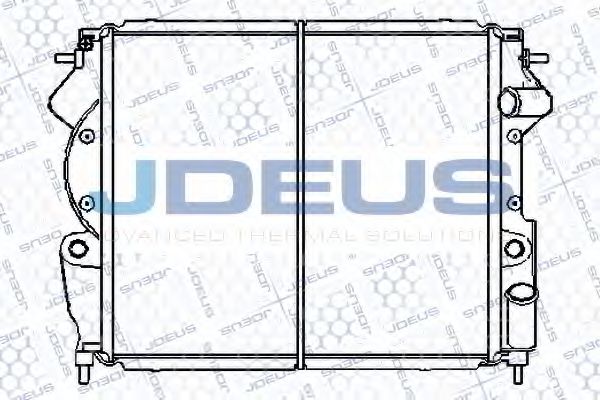 Радиатор, охлаждение двигателя JDEUS 023B43