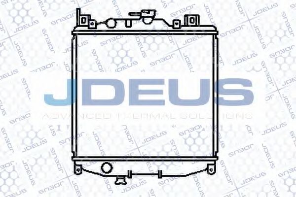 Радиатор, охлаждение двигателя JDEUS 042M05