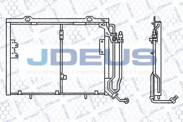 Конденсатор, кондиционер JDEUS 717M32