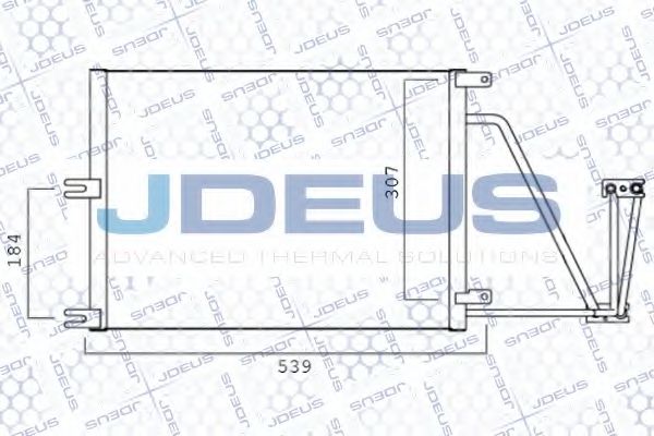 Конденсатор, кондиционер JDEUS 720M50