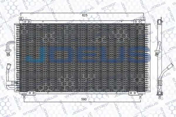 Конденсатор, кондиционер JDEUS 721M22