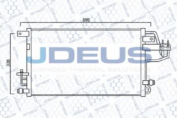 Конденсатор, кондиционер JDEUS 754M22