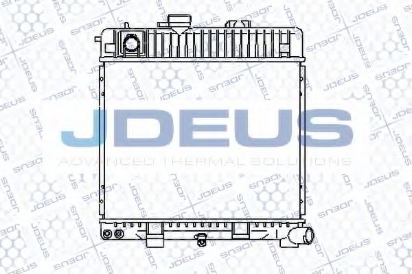 Радиатор, охлаждение двигателя JDEUS RA0050220