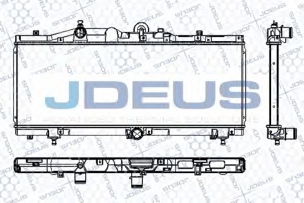 Радиатор, охлаждение двигателя JDEUS RA0110460