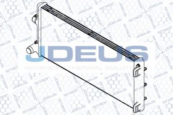 Радиатор, охлаждение двигателя JDEUS RA0110720