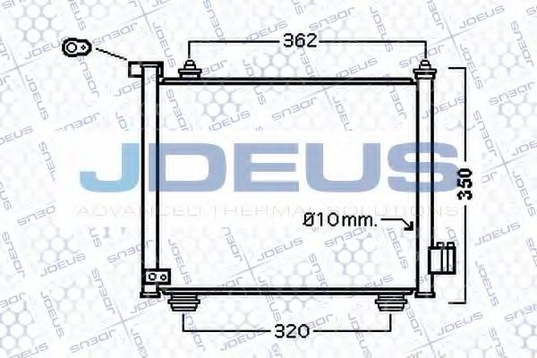 Конденсатор, кондиционер JDEUS 720M11