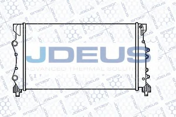 Радиатор, охлаждение двигателя JDEUS RA0230530
