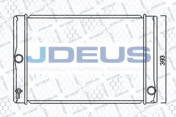 Радиатор, охлаждение двигателя JDEUS 028M71