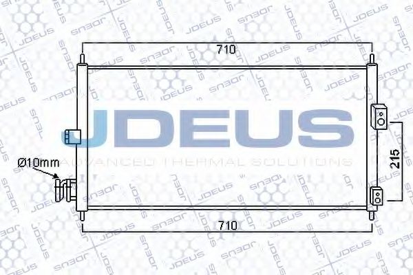 Конденсатор, кондиционер JDEUS 719M26