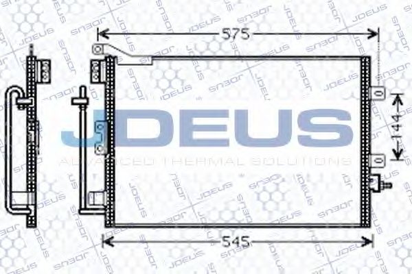 Конденсатор, кондиционер JDEUS 723M80