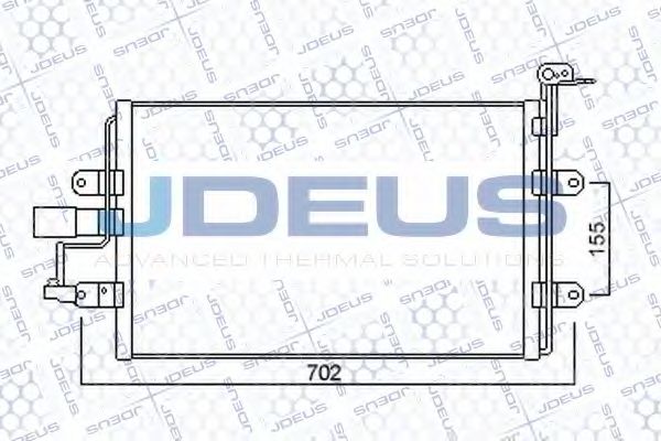 Конденсатор, кондиционер JDEUS 725M28