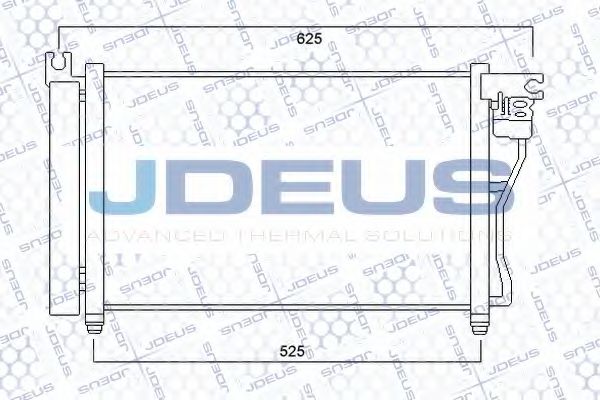 Конденсатор, кондиционер JDEUS 754M33