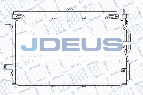Конденсатор, кондиционер JDEUS 754M17