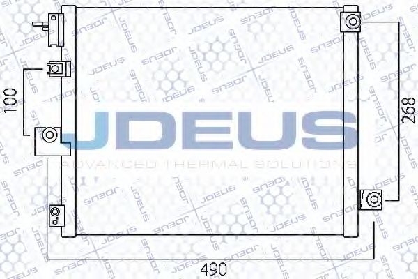 Конденсатор, кондиционер JDEUS 754M40