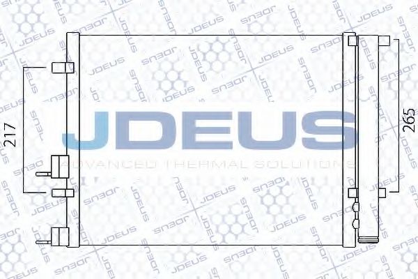 Конденсатор, кондиционер JDEUS 754M41