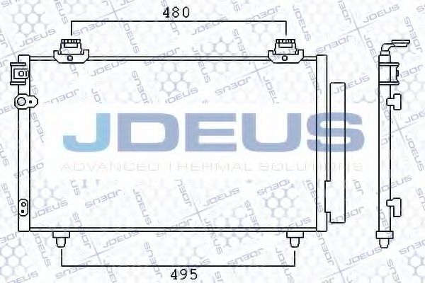 Конденсатор, кондиционер JDEUS 728M53