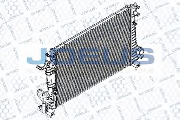 Радиатор, охлаждение двигателя JDEUS RA0560020