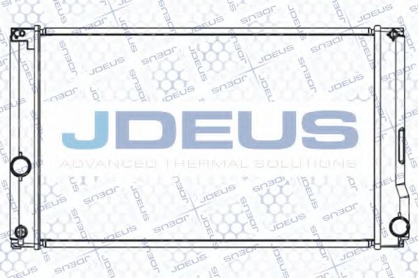 Радиатор, охлаждение двигателя JDEUS 028M82