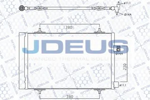 Конденсатор, кондиционер JDEUS 721M52