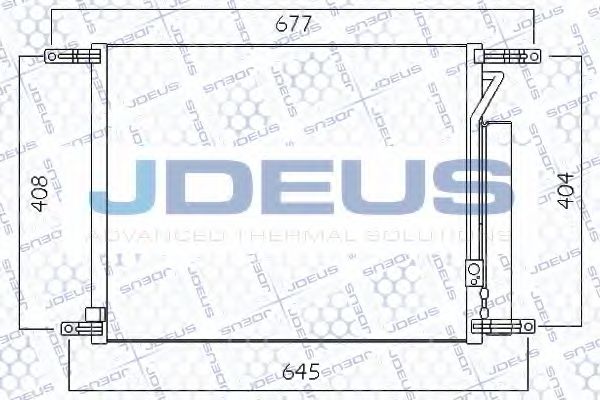 Конденсатор, кондиционер JDEUS 756M13