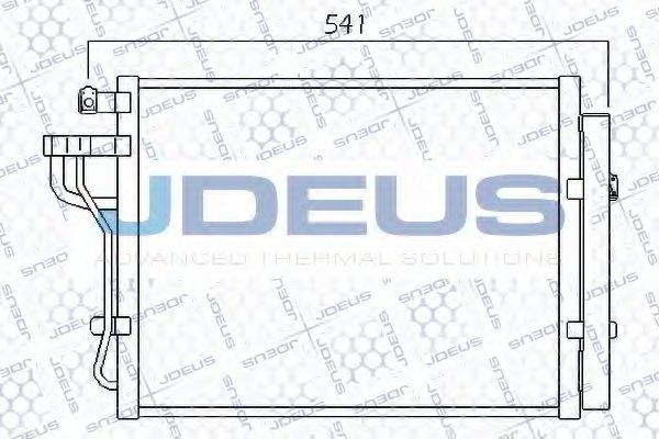 Конденсатор, кондиционер JDEUS 765M25